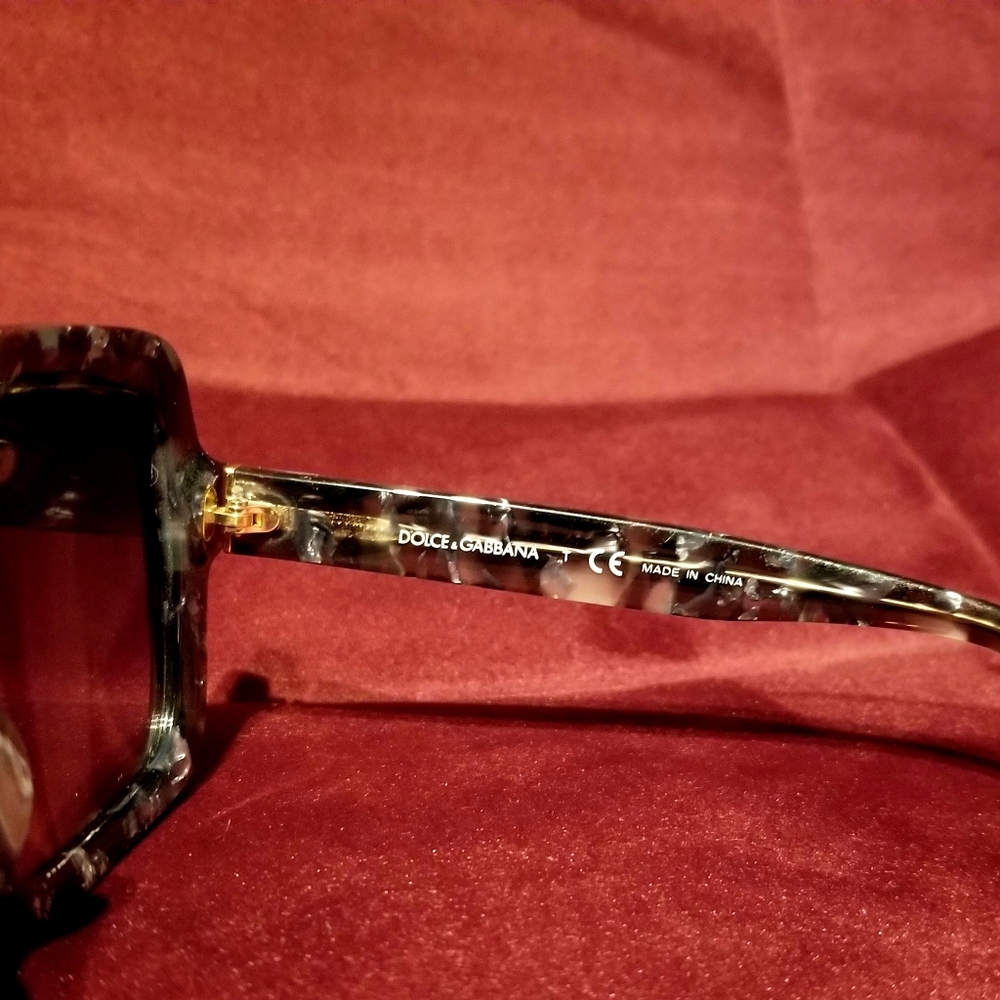 Dolce & Gabbana DG 4273 Sunglasses Grey Marble - Picture 7 of 9